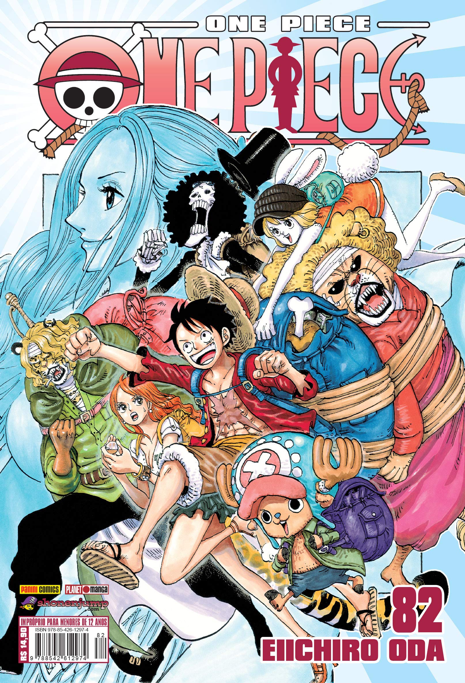 One Piece 3 em 1 Vol 7 Eiichiro Oda Editora Panini em Promoção na Americanas