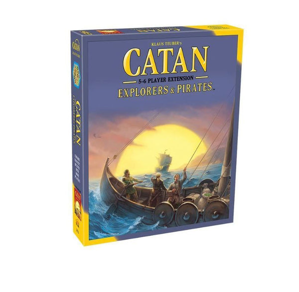 Catan Classico jogo de tabuleiro Exploração dos Piratas