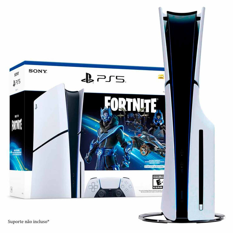 CONSOLA PLAYSTATION 5 SLIM EDIÇÃO Fortnite Cobalt Star - NOVO