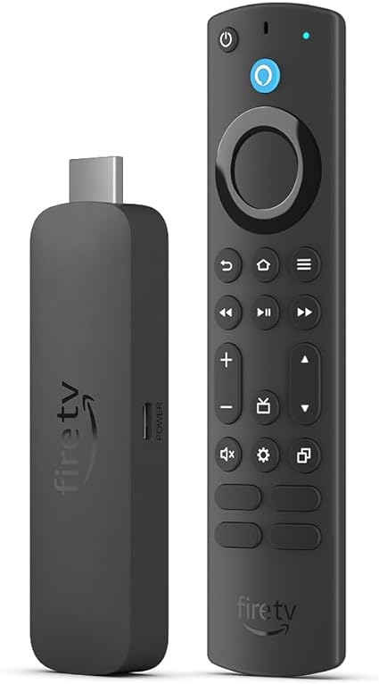 FIRE TV STICK 4K MAX STREAMING DEVICE SUPORT WI-FI 6E 16GB -NOVO