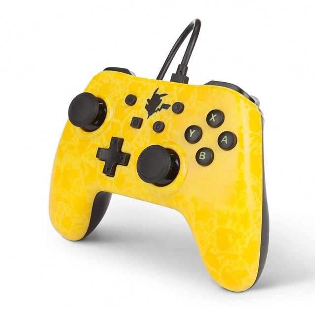 COMANDO POWERA PIKACHU SILHOUETTE COM FIOS - SWITCH