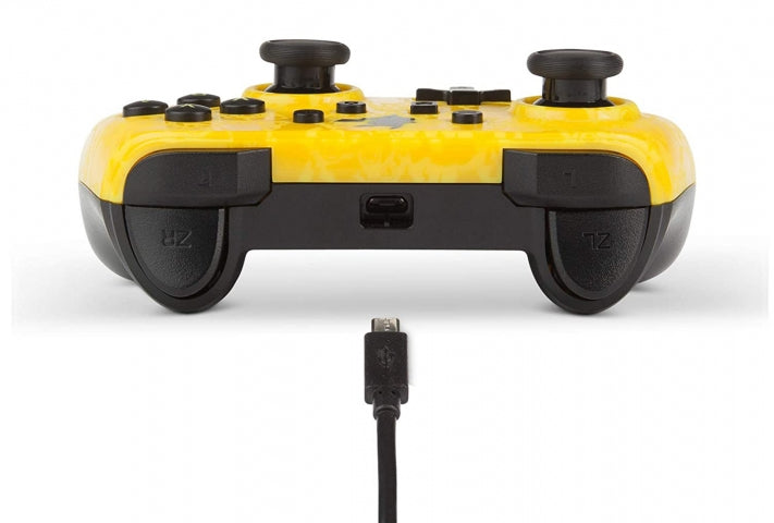 COMANDO POWERA PIKACHU SILHOUETTE COM FIOS - SWITCH