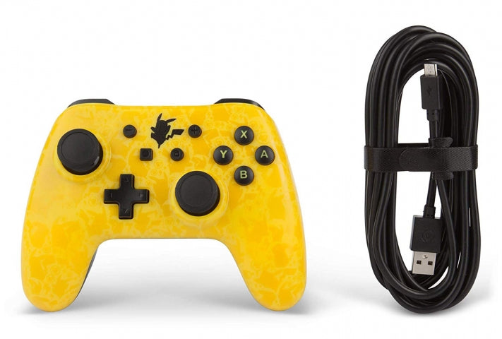 COMANDO POWERA PIKACHU SILHOUETTE COM FIOS - SWITCH