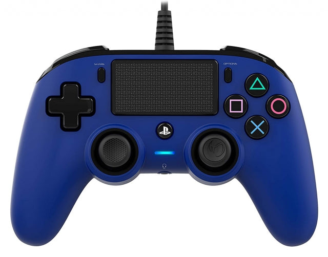 COMANDO NACON COMPACT COM FIO AZUL PS4