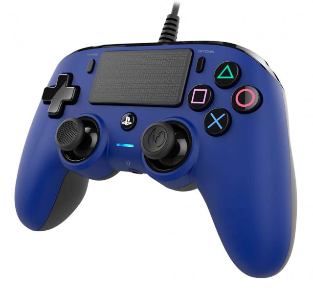 COMANDO NACON COMPACT COM FIO AZUL PS4