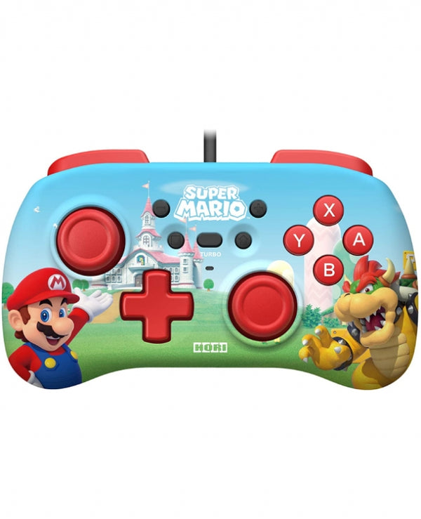 COMANDO HORIPAD COM FIOS MINI SUPER MARIO SWITCH - NOVO