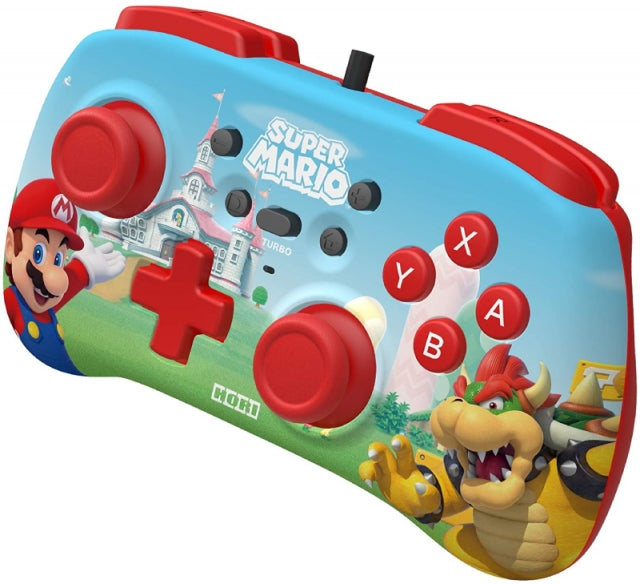 COMANDO HORIPAD COM FIOS MINI SUPER MARIO SWITCH - NOVO