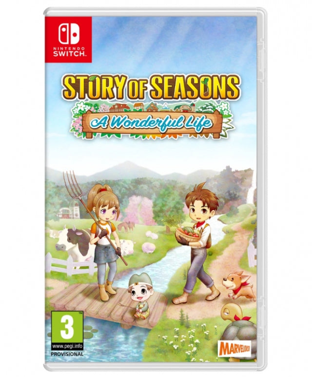 STORY OF SEASONS A Wonderful Life Switch - NOVO