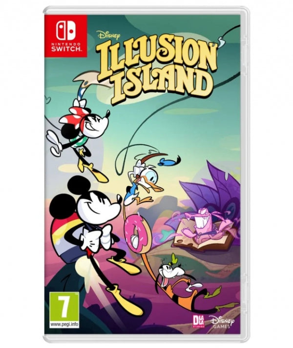 DISNEY ILLUSION ISLAND SWITCH - NOVO