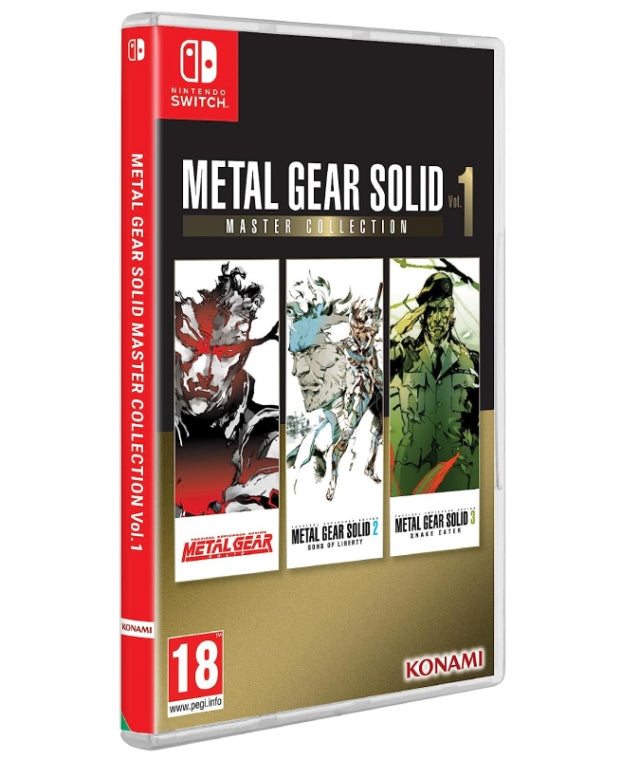 METAL GEAR SOLID MASTER COLLECTION VOL.1 NINTENDO SWITCH- NOVO