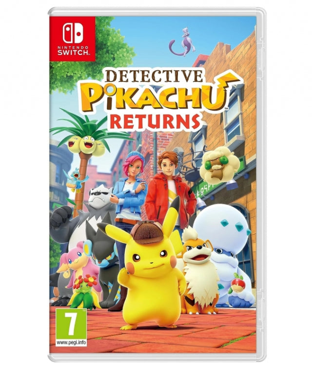 DETECTIVE PIKACHU RETURNS Switch - NOVO