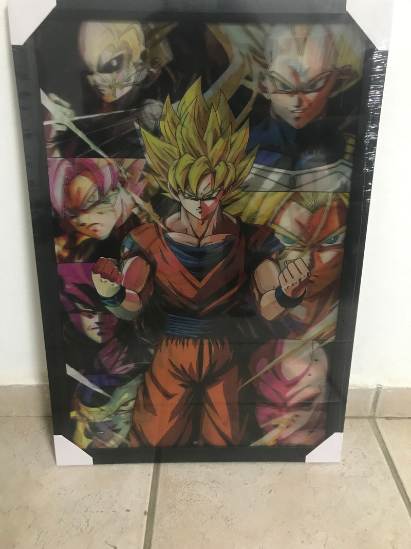 QUADRO DECORATIVO  DRAGON BALL - NOVO