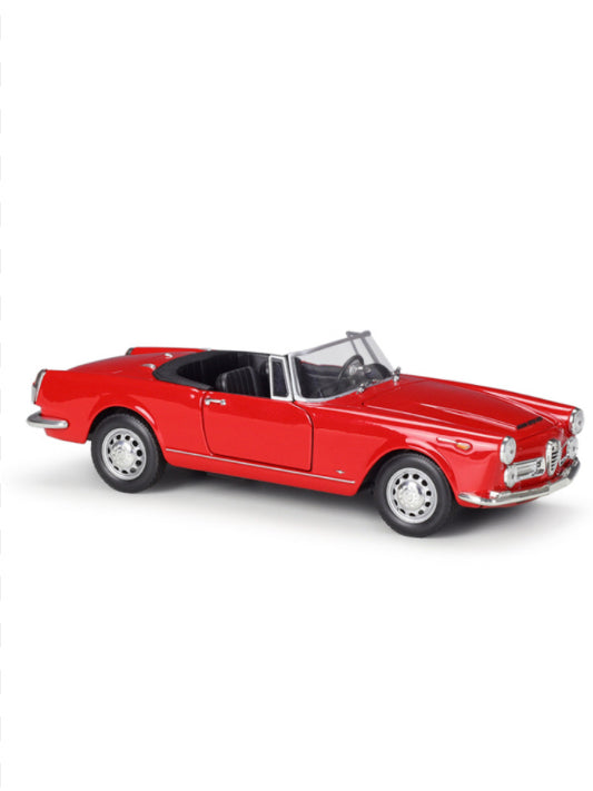 CARRO COLECIONÁVEL ALFA ROMEO 2600 SPIDER 1960 ESCALA 1:24 - GameShop Angola