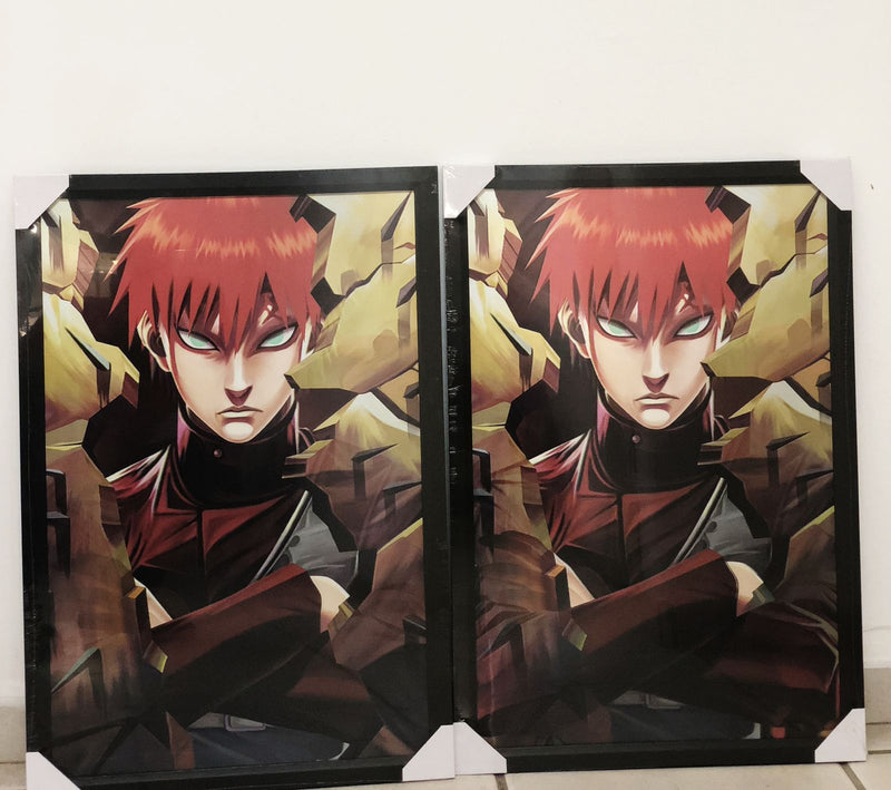 QUADRO DECORATIVO 3D NARUTO GAHARA - NOVO