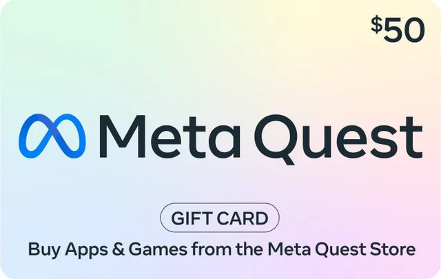 META QUEST eGIFT CARD(CONTA AMERICANA)