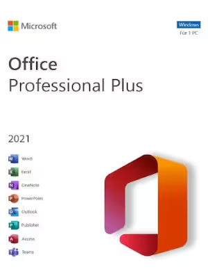 Microsoft Office Professional Plus 2021 (PC) - Microsoft Key - GLOBAL - Envio por Email/WhatsApp