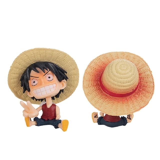 FIGURINHAS DE AÇÃO LUFFY e ZORO - ONE PIECE