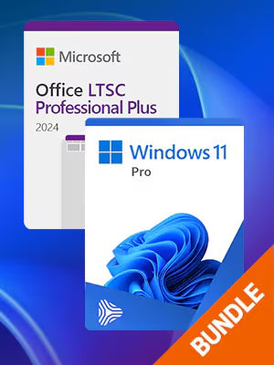 Microsoft Windows 11 Pro & Microsoft Office 2024 LTSC Pro Plus Bundle (PC) - Microsoft Key - GLOBAL - Envio por Email/WhatsApp