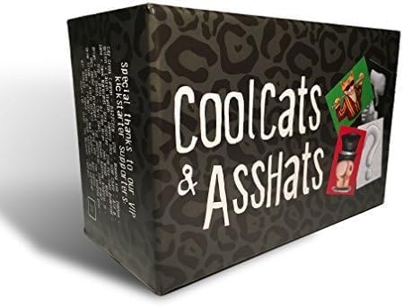 JOGO DE CARTAS - COOLCATS & ASSHATS