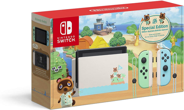 CONSOLA NINTENDO SWITCH ANIMAL CROSSING  - NOVA