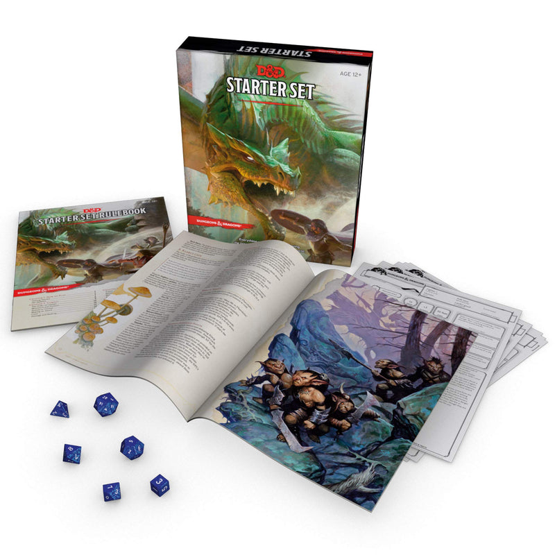 Dungeons & Dragons KIT INTRODUTÓRIO (em ingles)